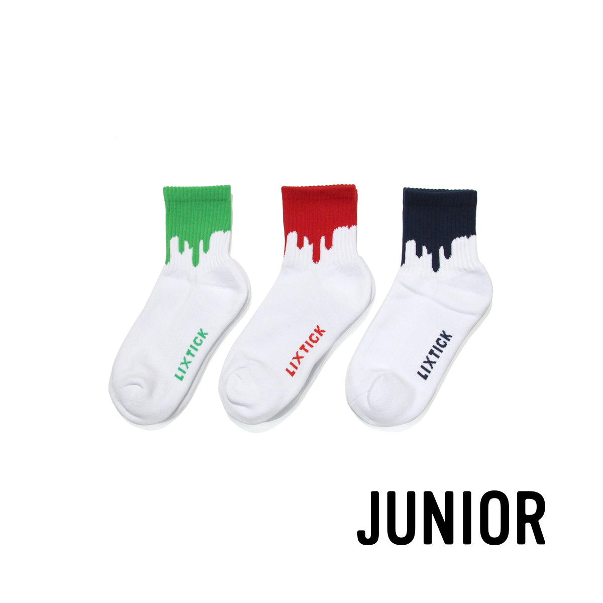 DRIP SOCKS 3PACK [JUNIOR]