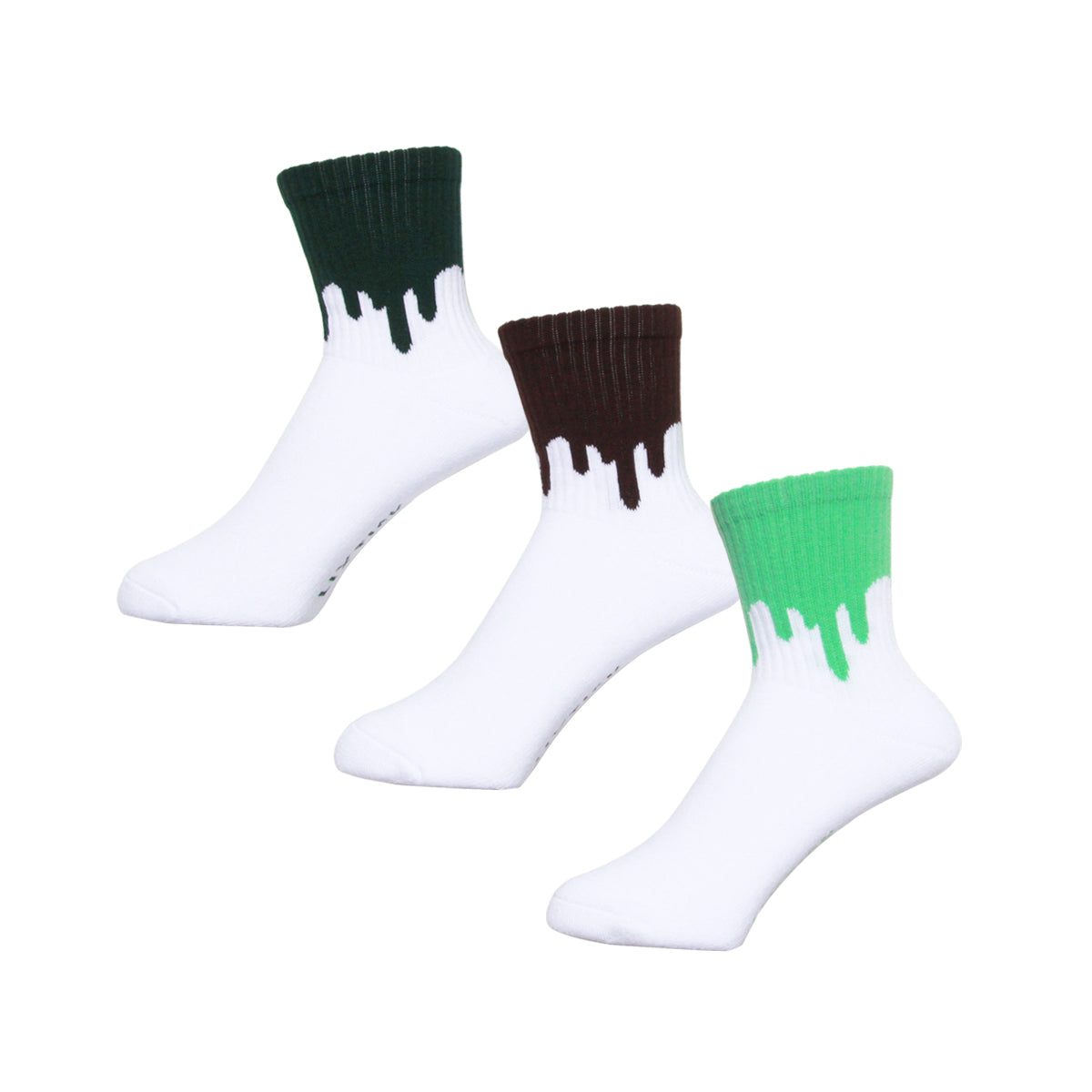 DRIP SOCKS 3PACK [8 COLORS]