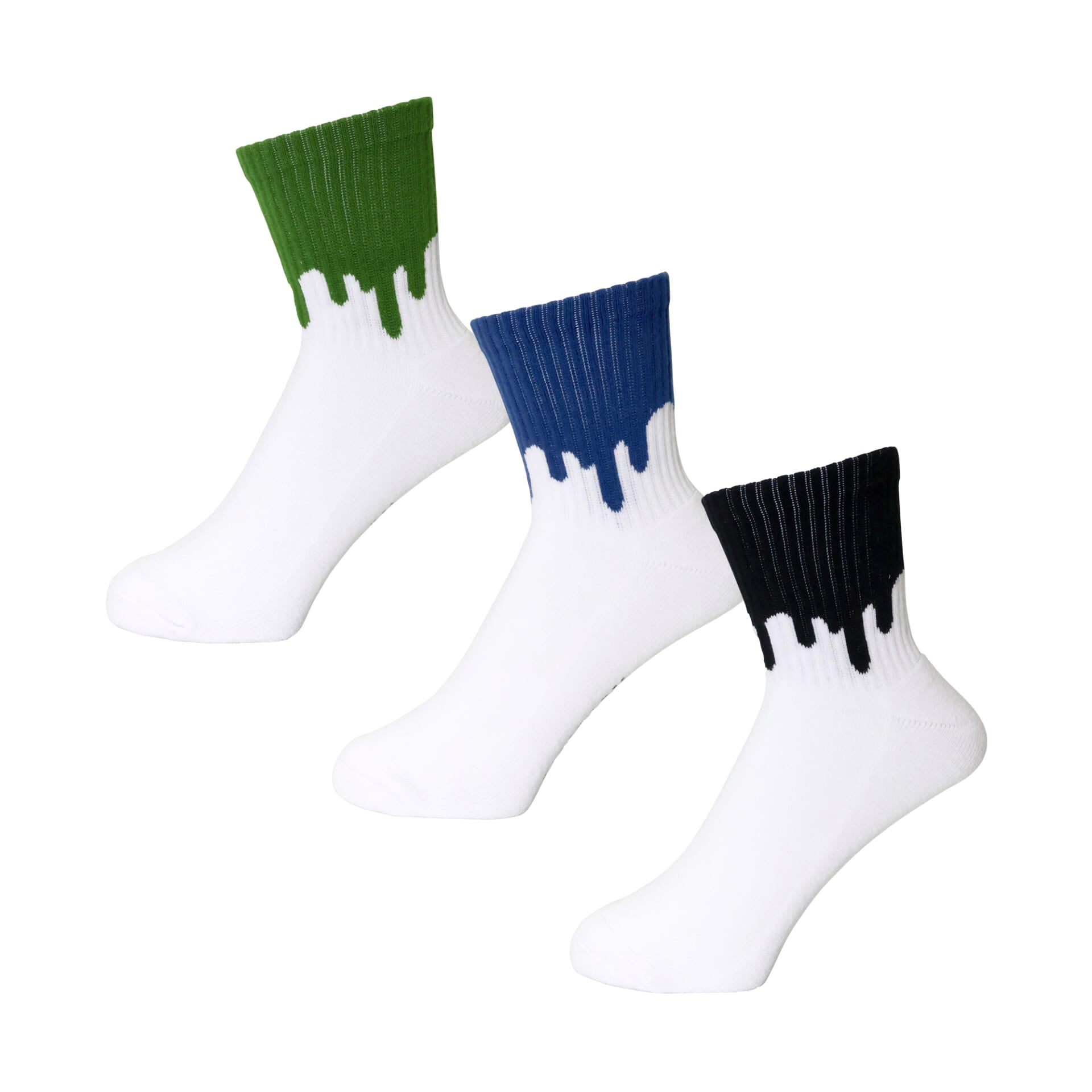 DRIP SOCKS 3PACK [8 COLORS]