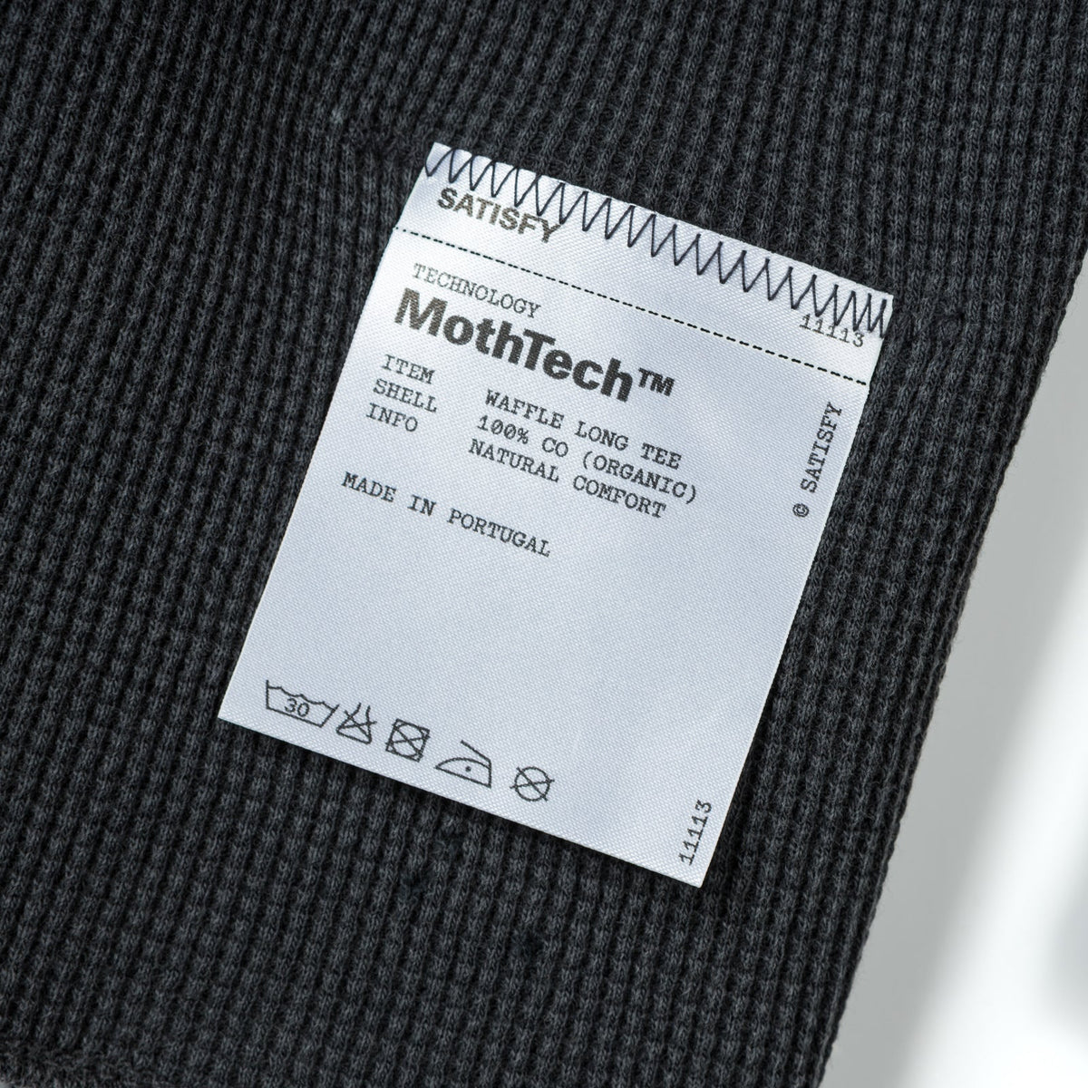 MothTech Waffle Long Tee