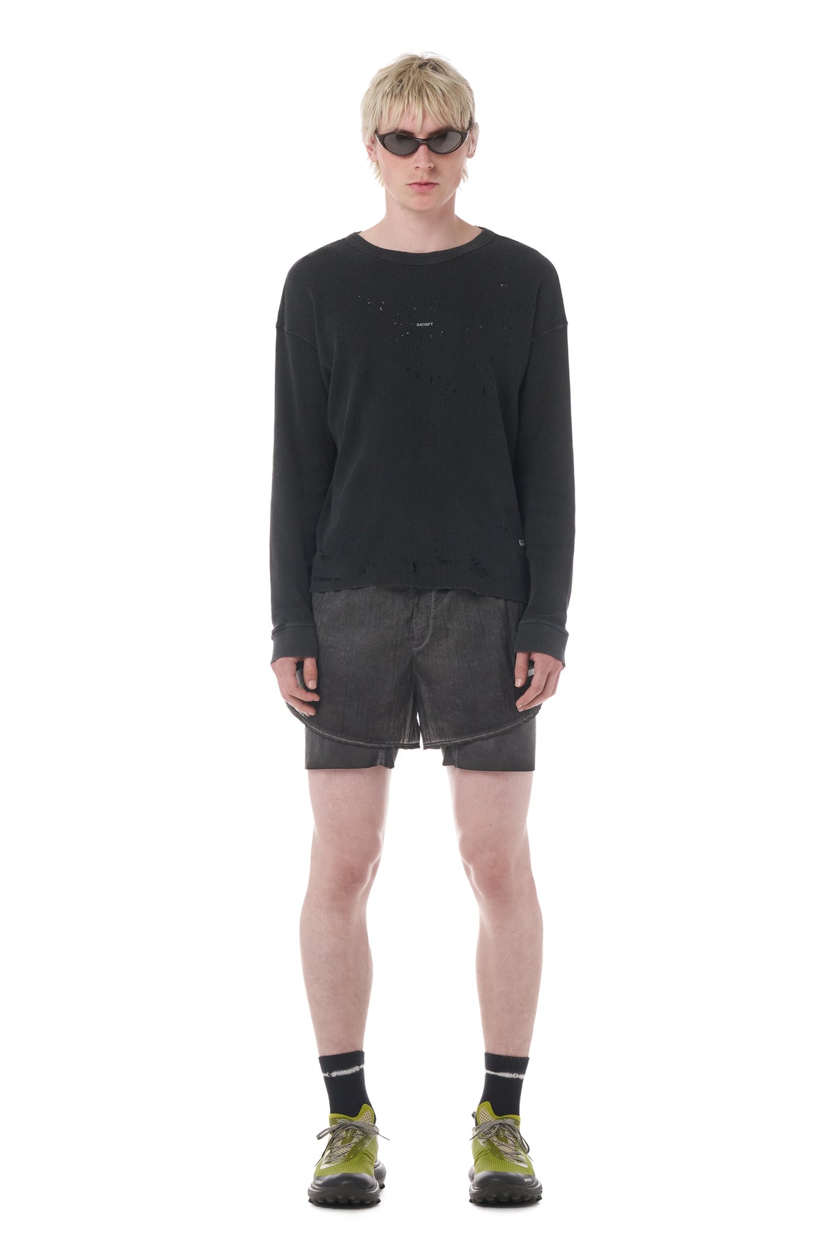 MothTech Waffle Long Tee