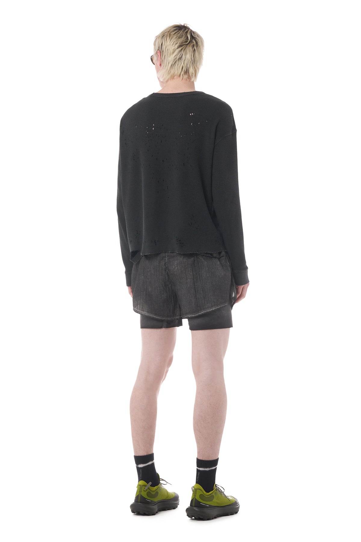 MothTech Waffle Long Tee