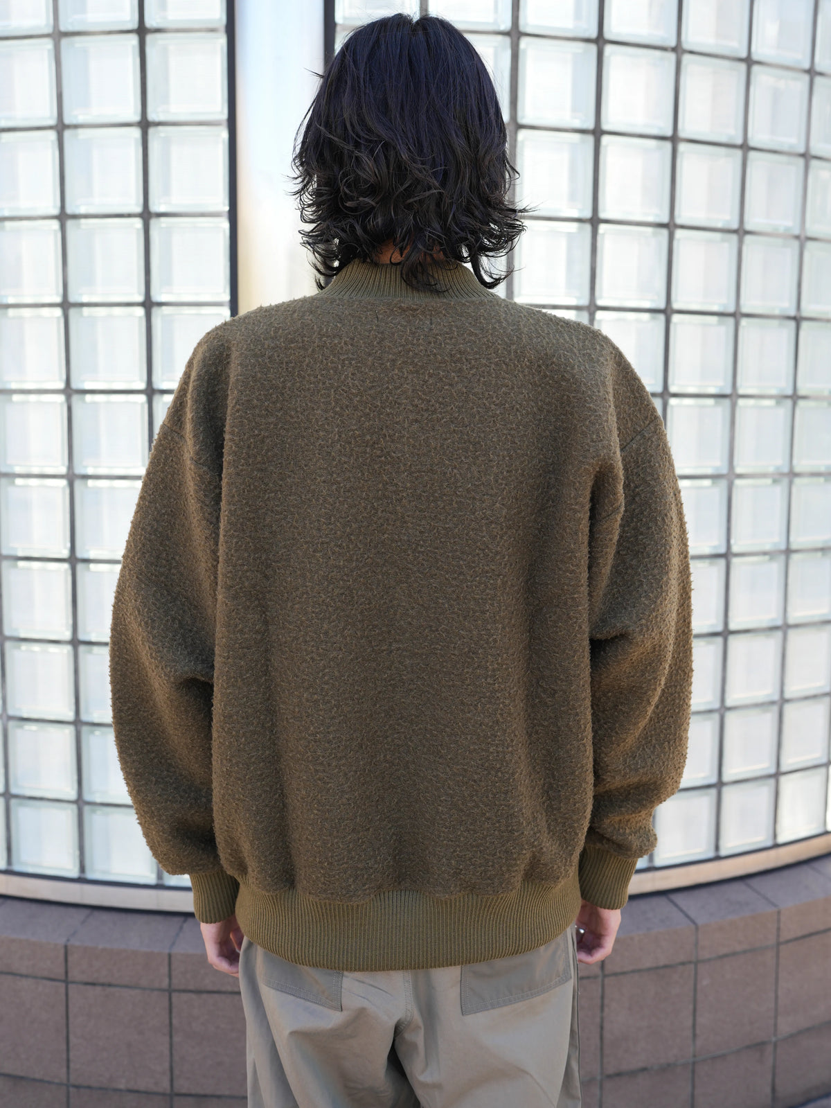 NAPPER HALF-ZIP KNIT SWEAT [3 COLORS]
