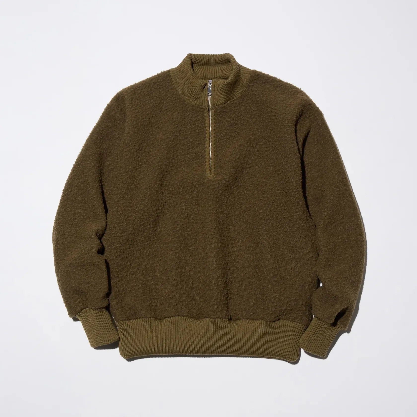 NAPPER HALF-ZIP KNIT SWEAT [3 COLORS]