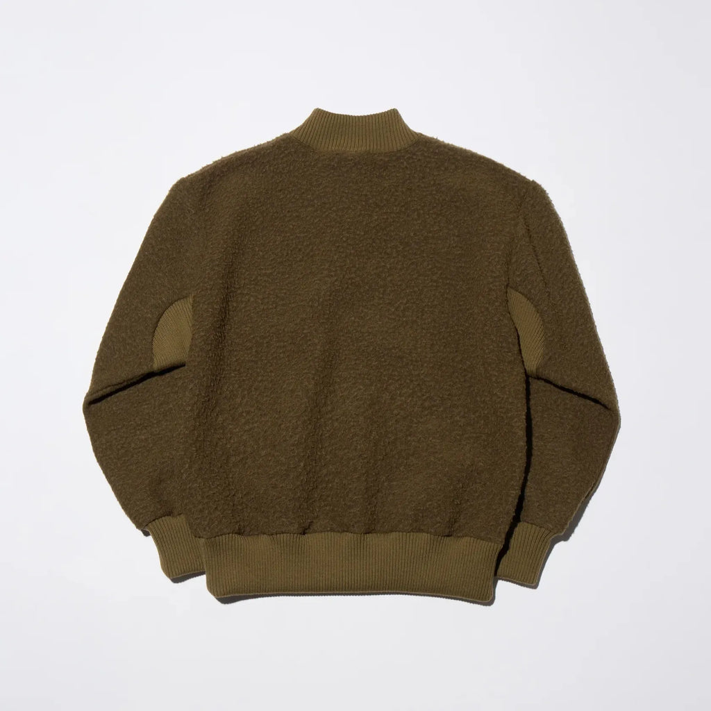 NAPPER HALF-ZIP KNIT SWEAT [3 COLORS]