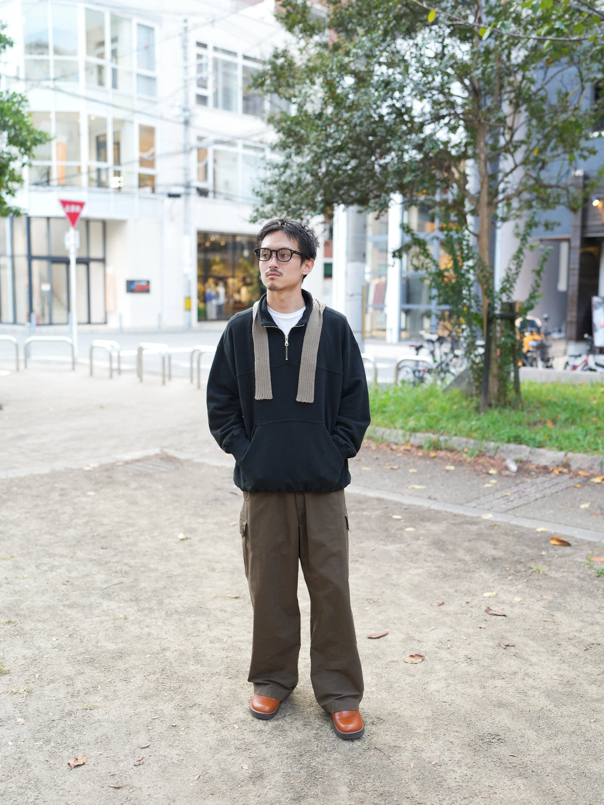 WAXED WEATHER OVERALL