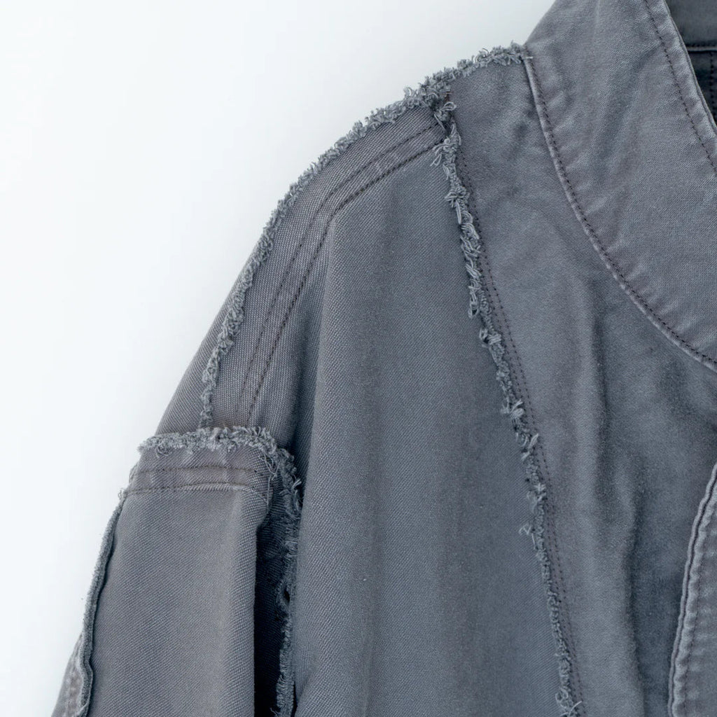 MID LENGTH M-65 COAT : DOUBLE FACE