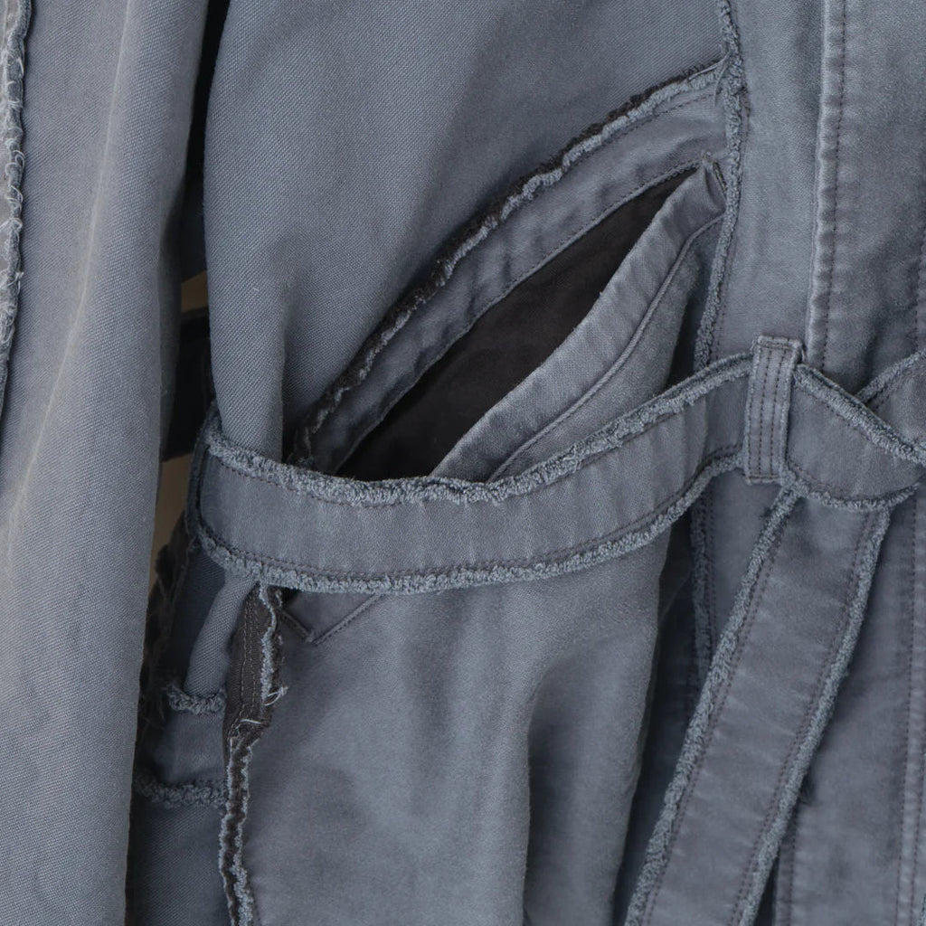 MID LENGTH M-65 COAT : DOUBLE FACE