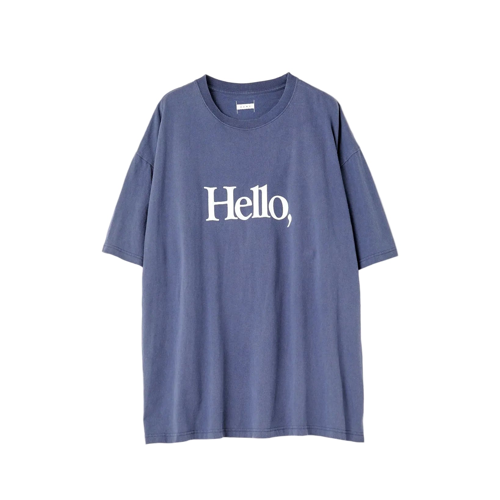 LOOSE FIT PRINT TEE : HELLO,GOOD BUY!