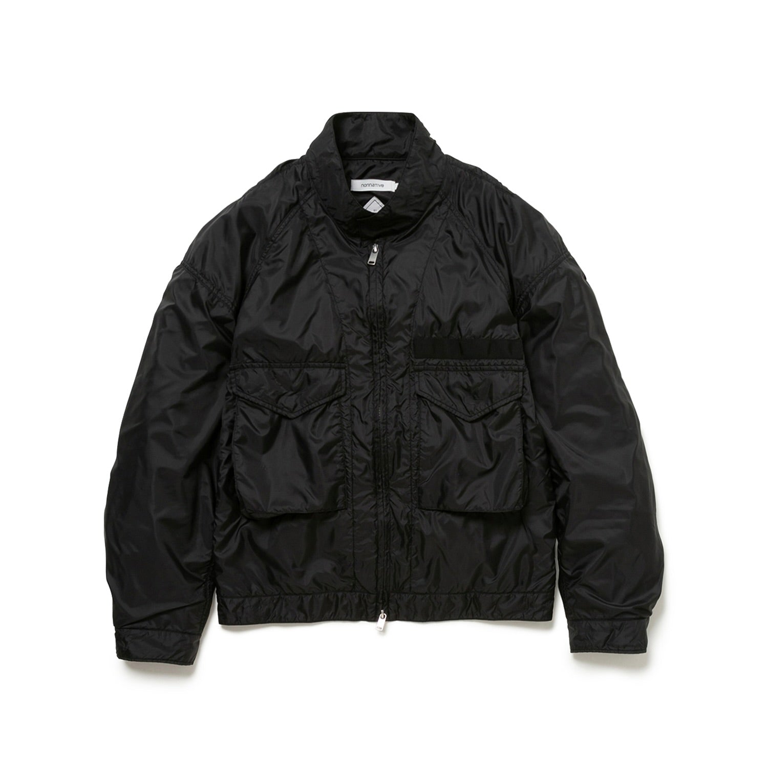 Trooper Short Jacket Poly taffeta with GORE-TEX WINDSTOPPER | nonnative(ノンネイティブ) Black / 2