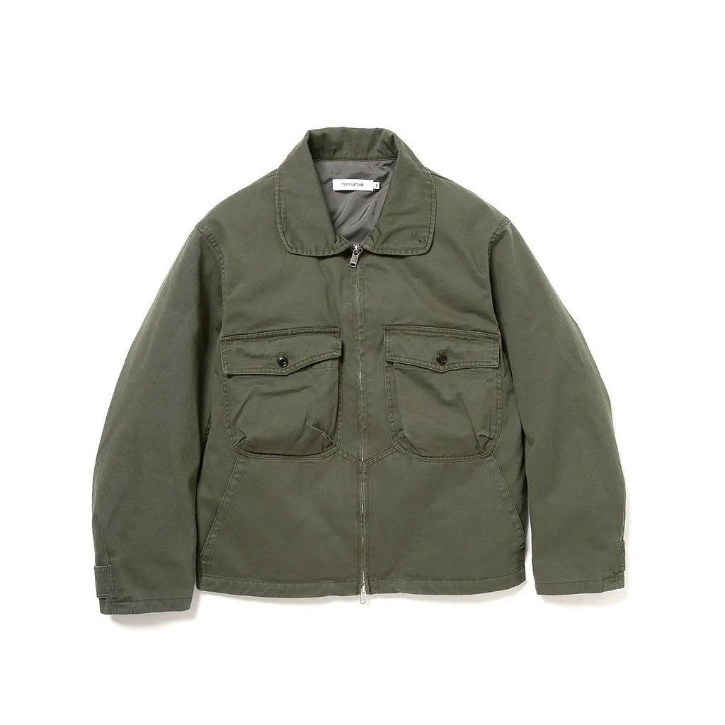 SOLDIER SHORT JACKET COTTON TWILL [3 COLORS]