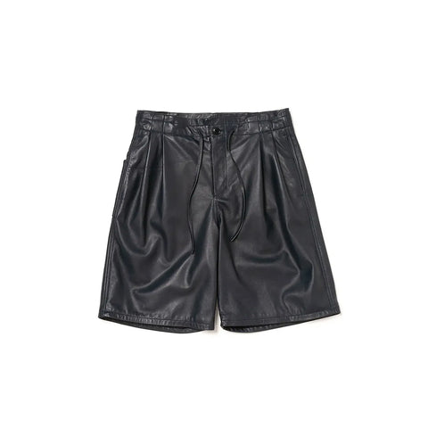 パンツ 90's made in france sheep leather shorts DWELLER EASY SHORTS SHEEP LEATHER|nonnative（ノンネイティブ）の