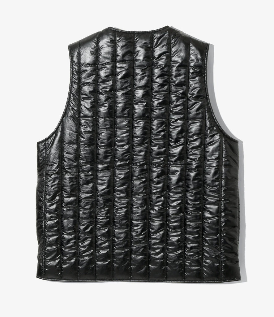 South2 West8 / Quilted Crew Neck Vest - Nylon Ripstop