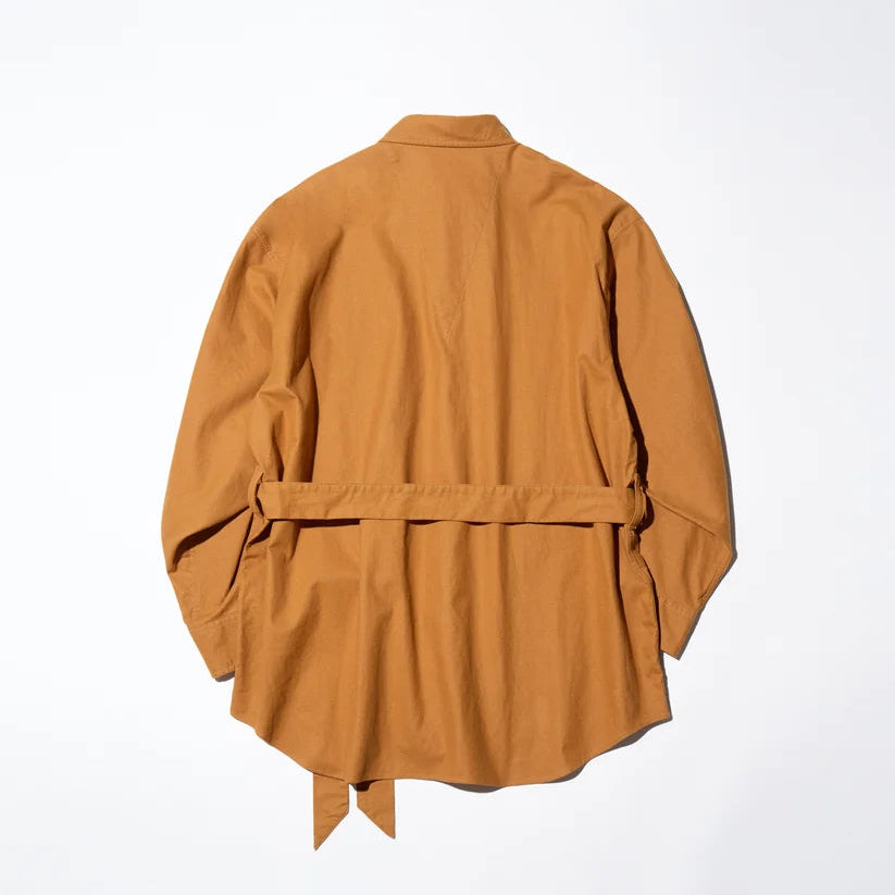 OILED FLANNEL OVER SHIRT [4COLORS]