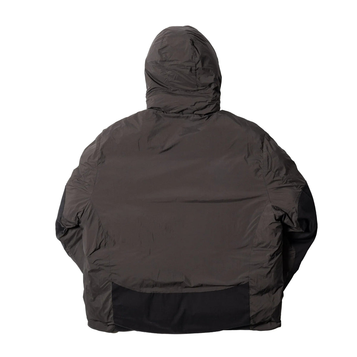 ORGANIZED HOODED PADDED BLOUSON / NYLON TAFFETA