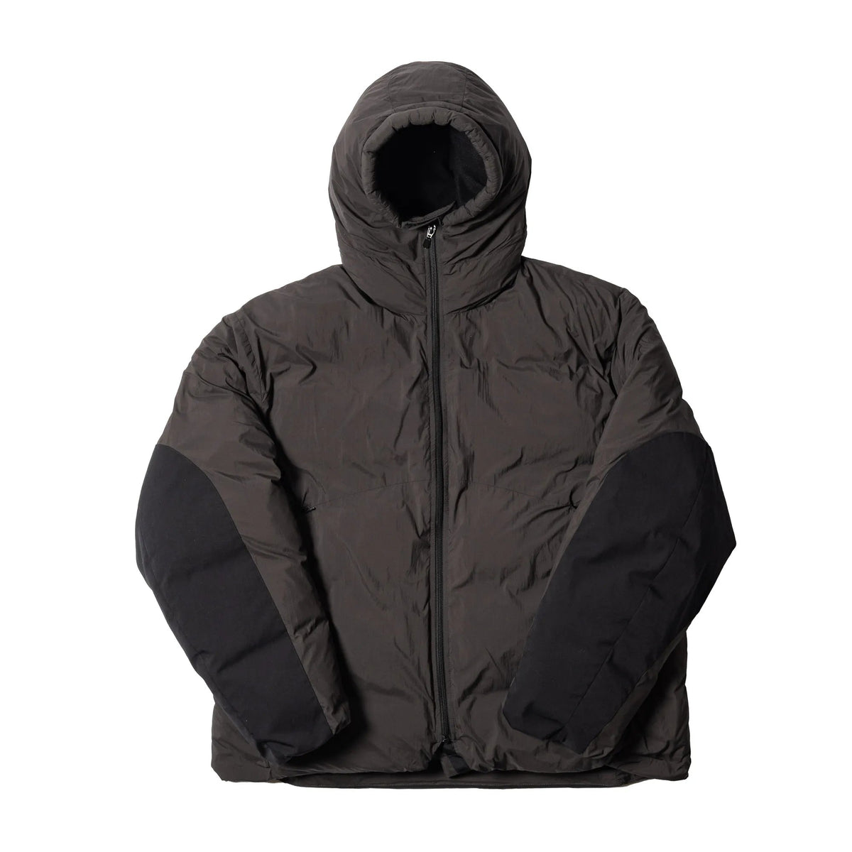 ORGANIZED HOODED PADDED BLOUSON / NYLON TAFFETA