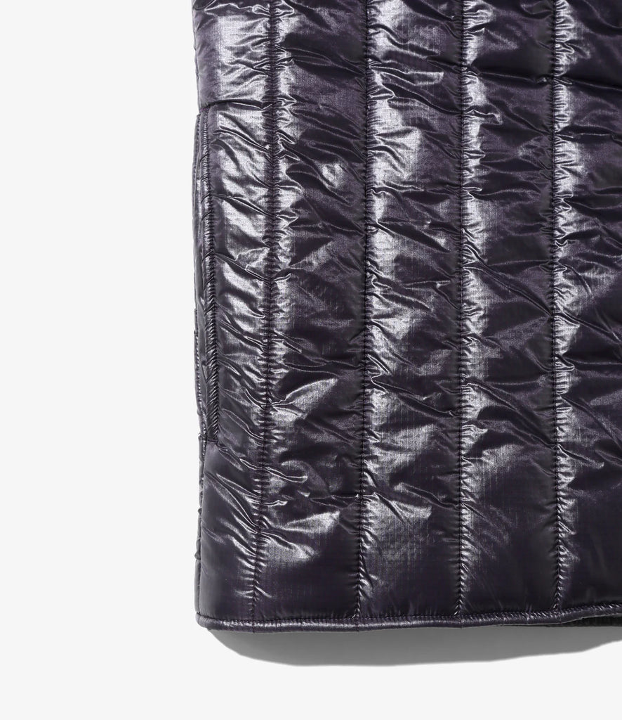 South2 West8 / Quilted Crew Neck Vest - Nylon Ripstop