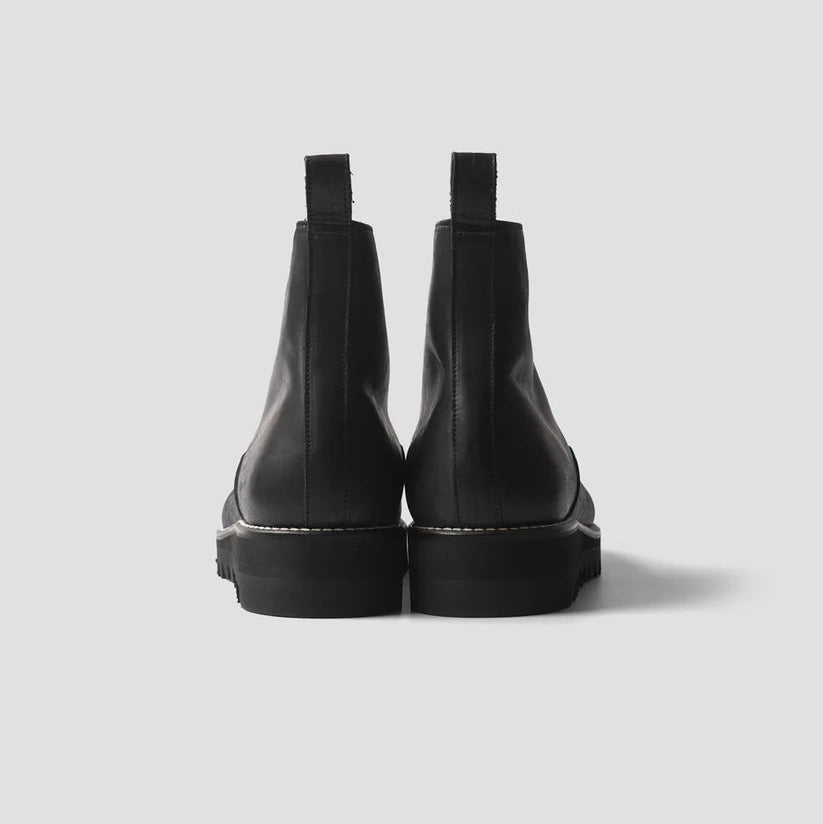 PULL TAB ZIP BOOTS vibram tank sole