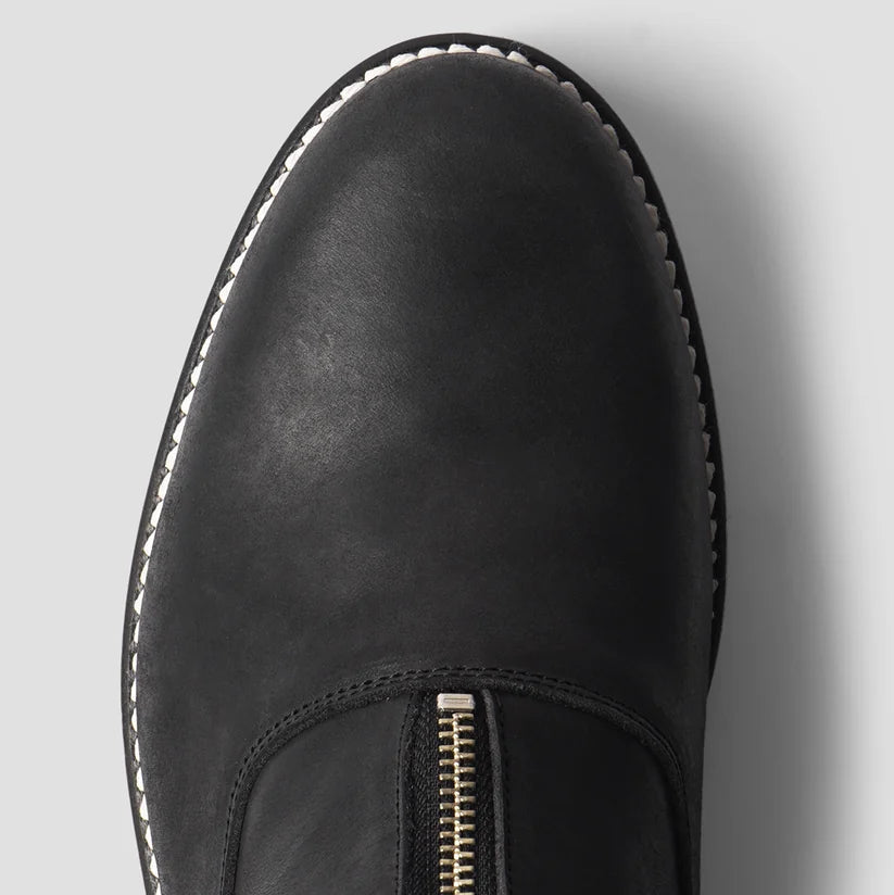 PULL TAB ZIP BOOTS vibram tank sole