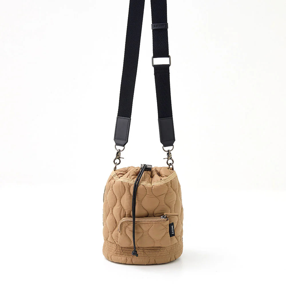 Kinchaku shoulder -Quilt- [4 COLORS]