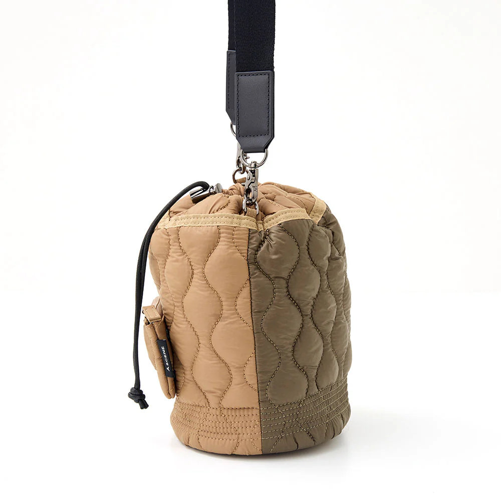 Kinchaku shoulder -Quilt- [4 COLORS]