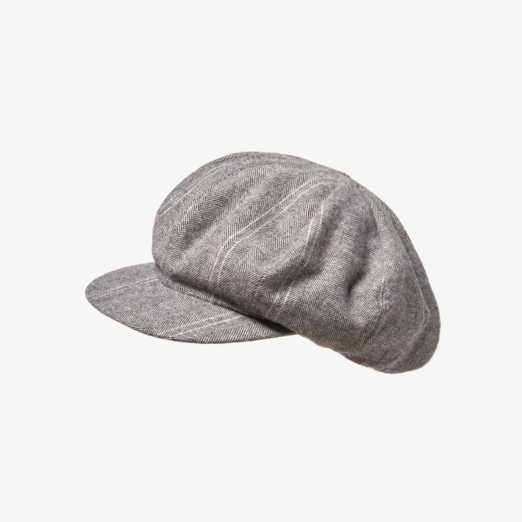 Newsboy Cap - Lt.Wool Striped HB