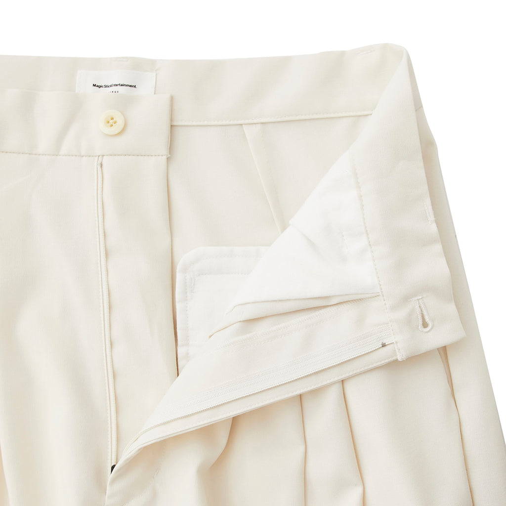 2 Tuck Wide Trousers [2 COLORS]