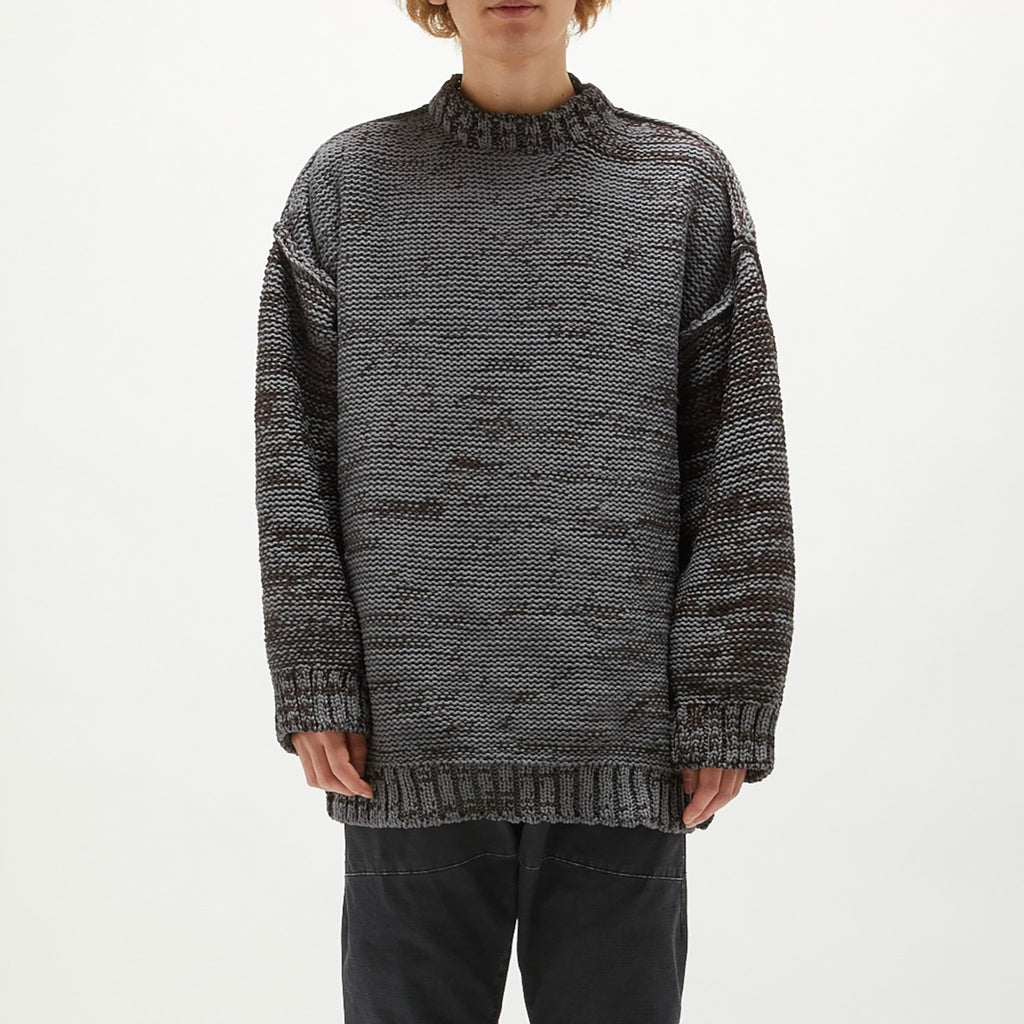[2232-KT09-053] CREWNECK KNIT [2 COLORS]