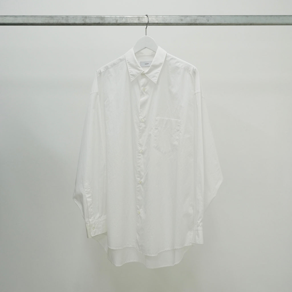 Broad L/S Oversized Regular Collar Shirt/Graphpaper（グラフ