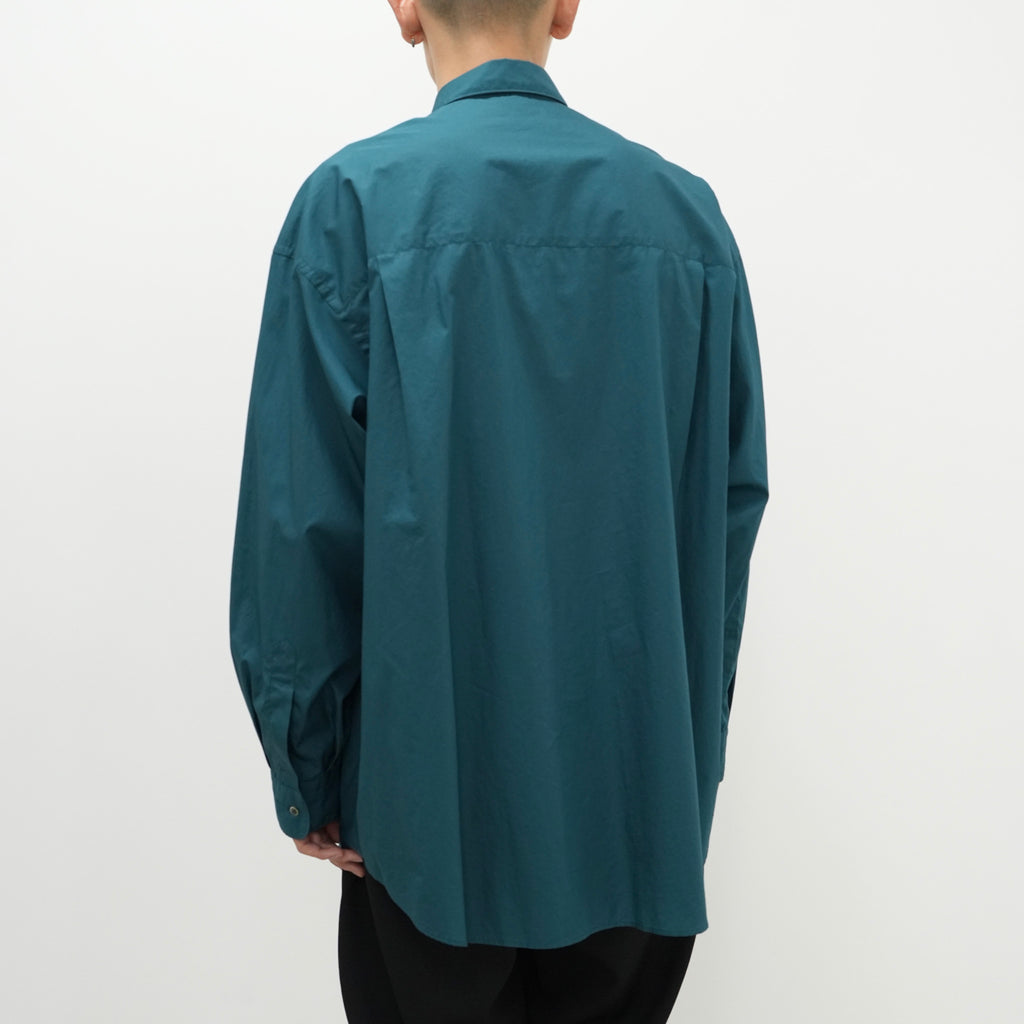 Broad L/S Oversized Regular Collar Shirt/Graphpaper（グラフ