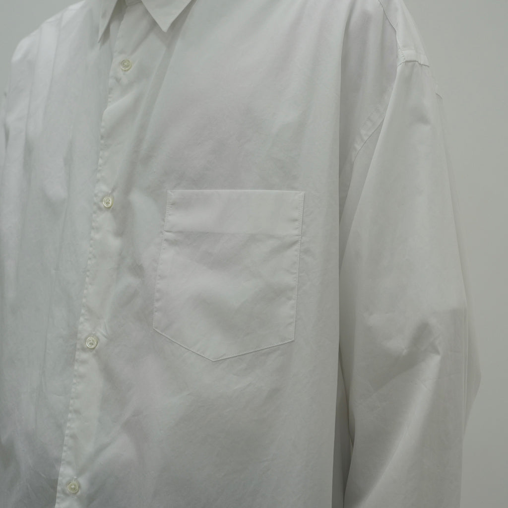 Broad L/S Oversized Regular Collar Shirt/Graphpaper（グラフ