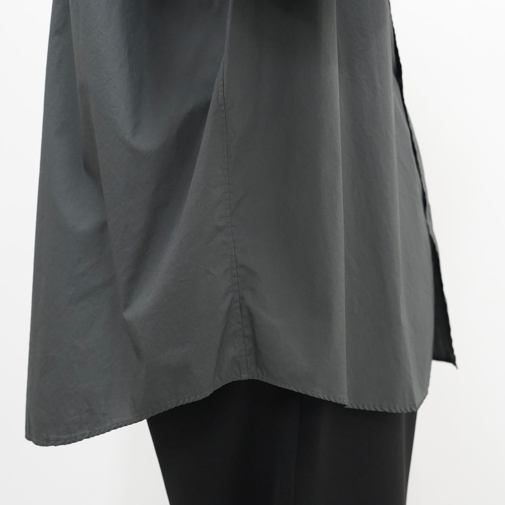 Broad L/S Oversized Regular Collar Shirt [3 COLORS]