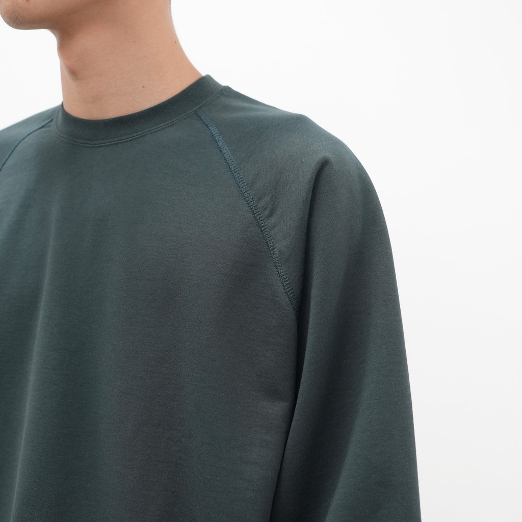 Ultra Compact Terry Crew Neck Sweater [2 COLORS]
