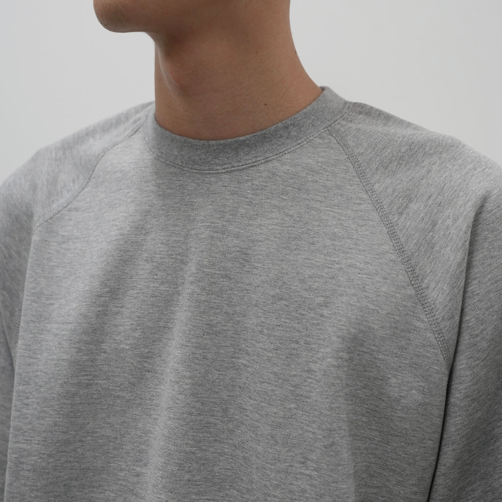 Ultra Compact Terry Crew Neck Sweater [2 COLORS]
