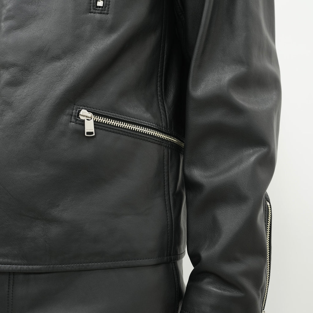 RIDER BLOUSON SHEEP LEATHER WITH GORE-TEX WINDSTOPPER