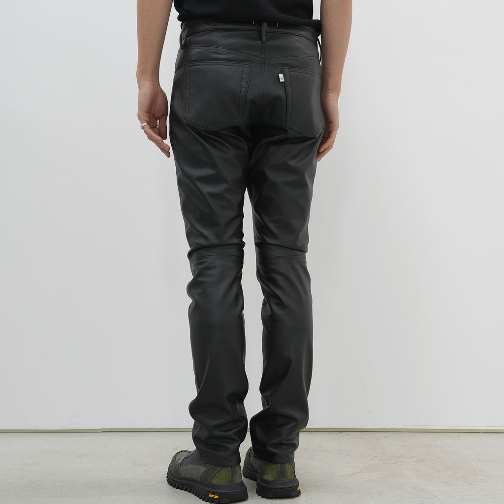 DWELLER 5P JEANS 01 SHEEP LEATHER