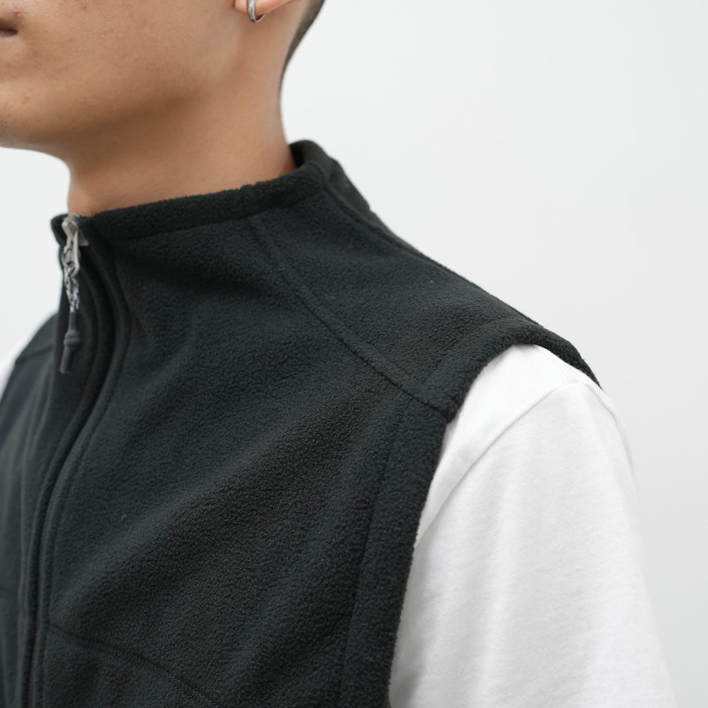ORGANIZED ZIP VEST / PE.MICRO FLEECE [2 COLORS]