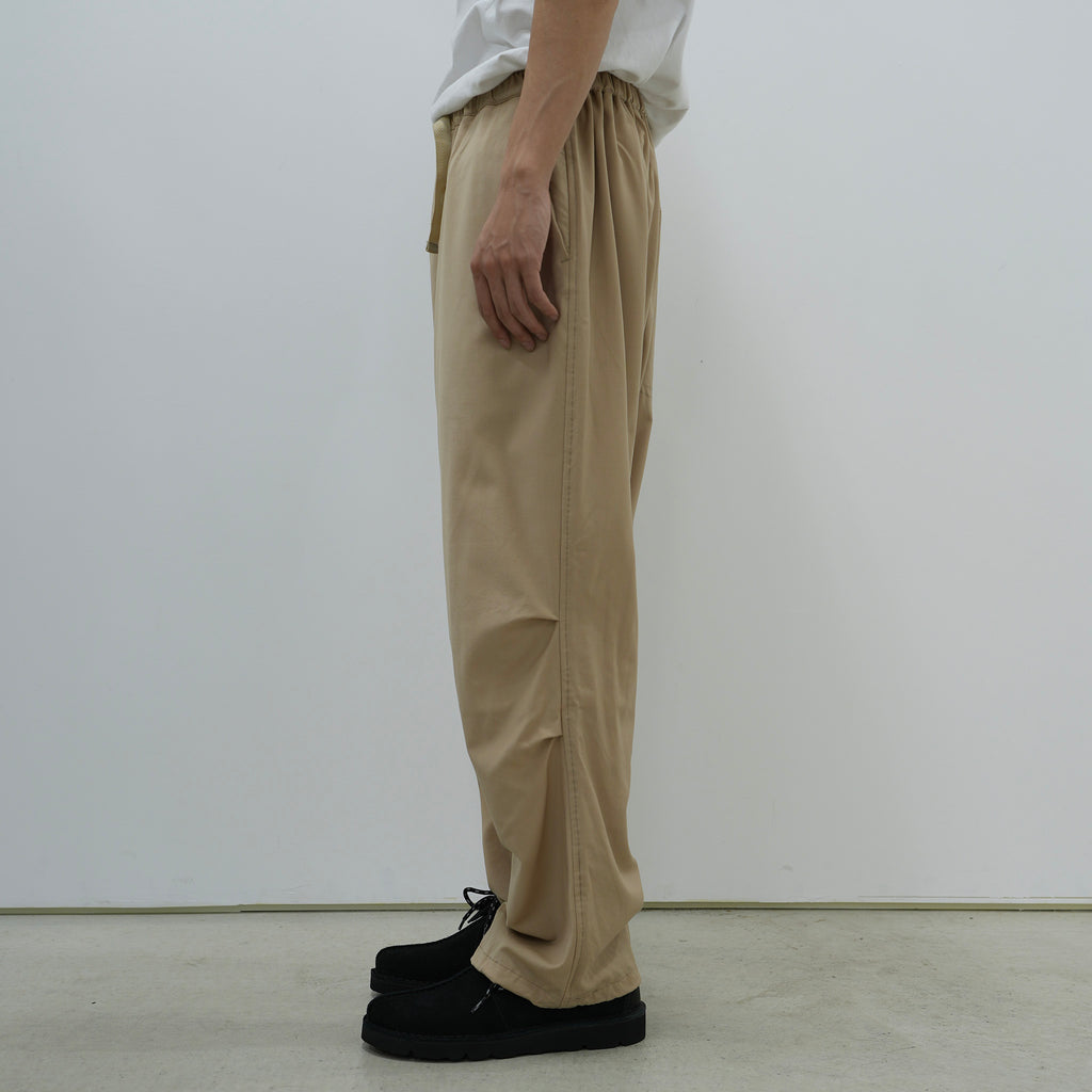 RESEARCHED EASY MIL PANTS / REGGIANI W.SATIN [2 COLORS]