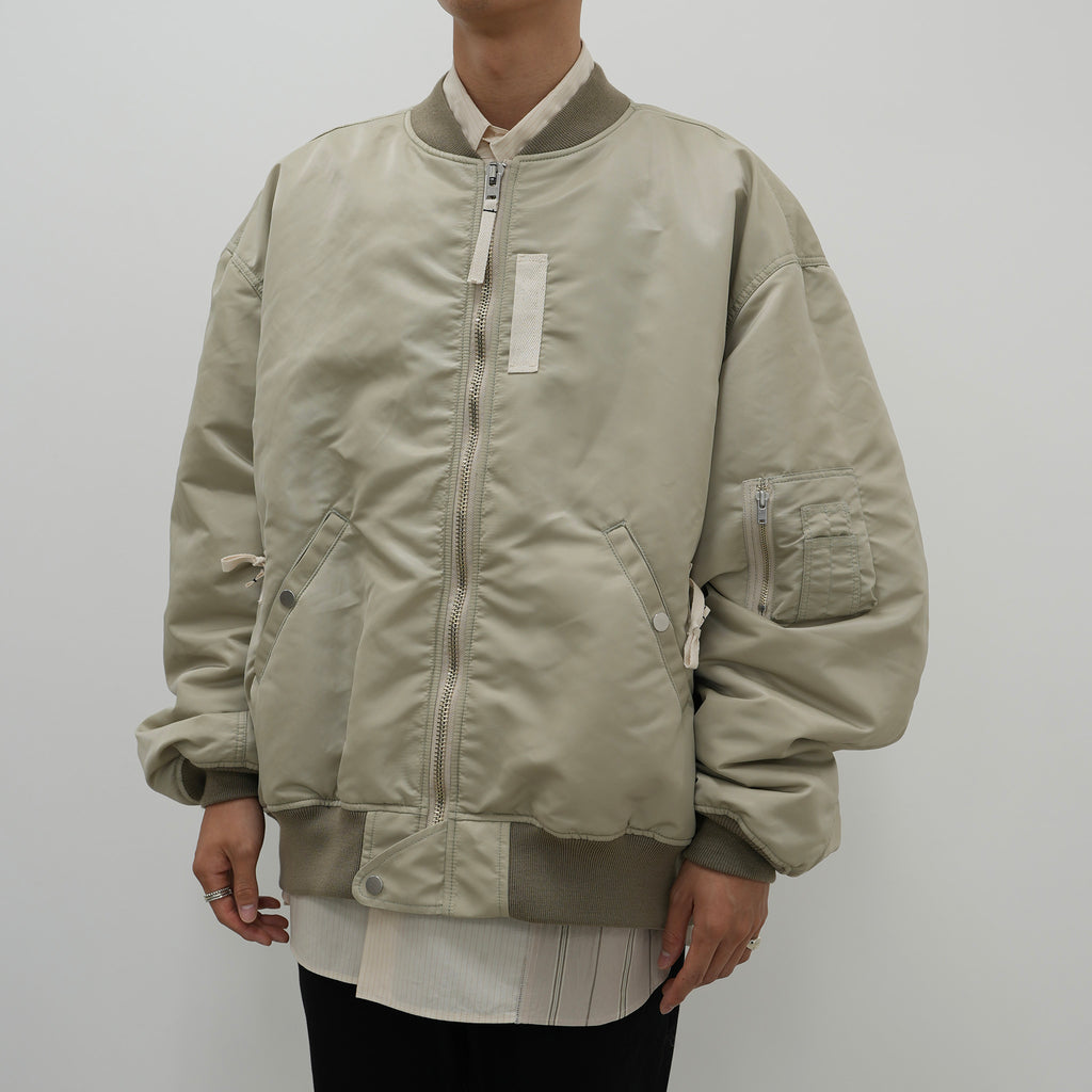 NYLON TWILL BIG MA-1 [2 COLORS]