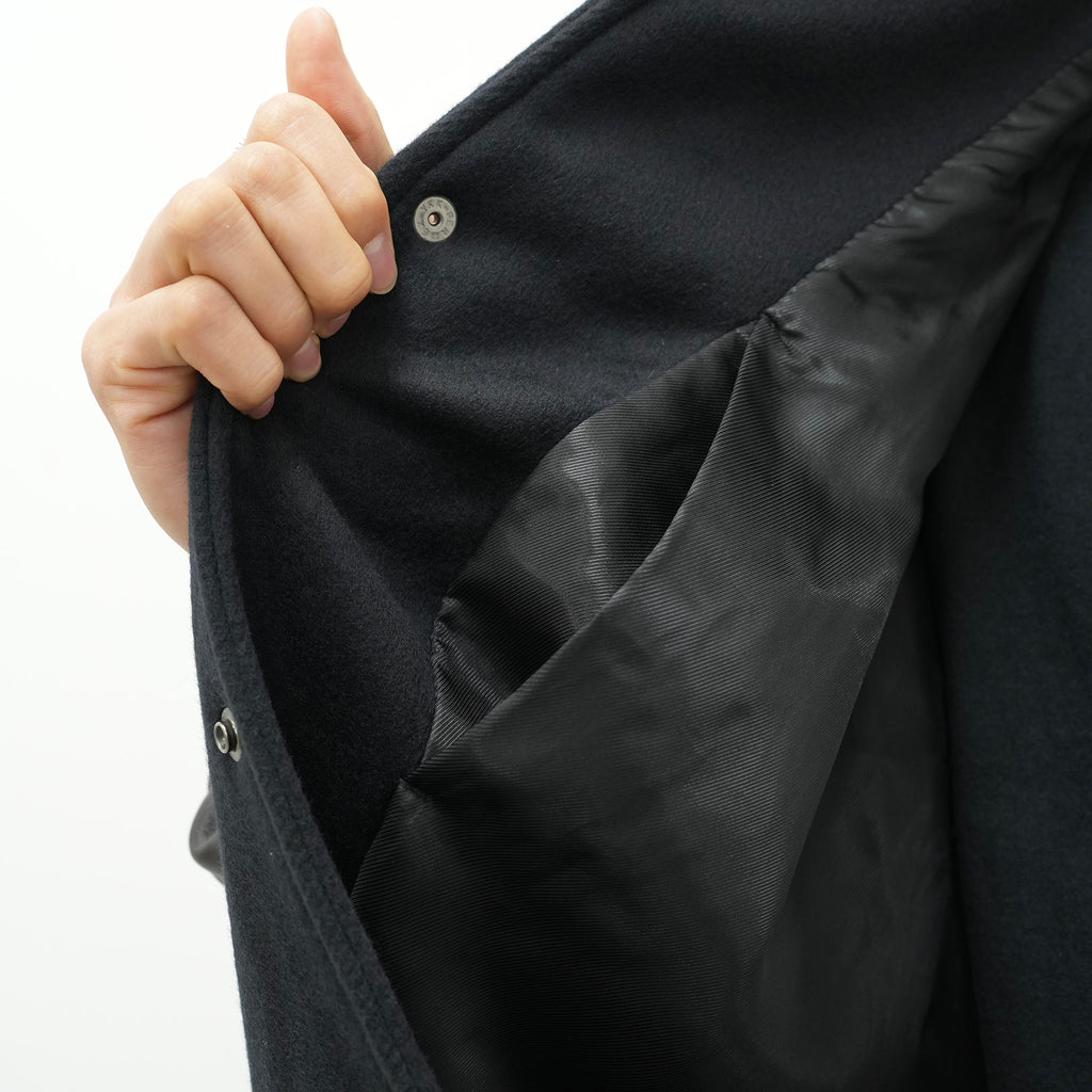Light Melton Stadium Jacket