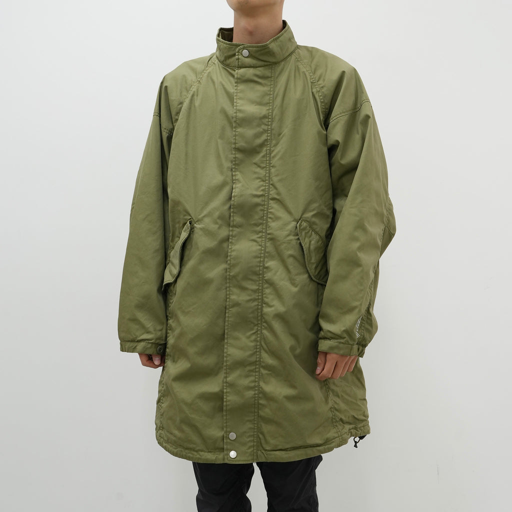 TROOPER COAT C/N GABARDINE WITH GORE-TEX WINDSTOPPER [2 COLORS]