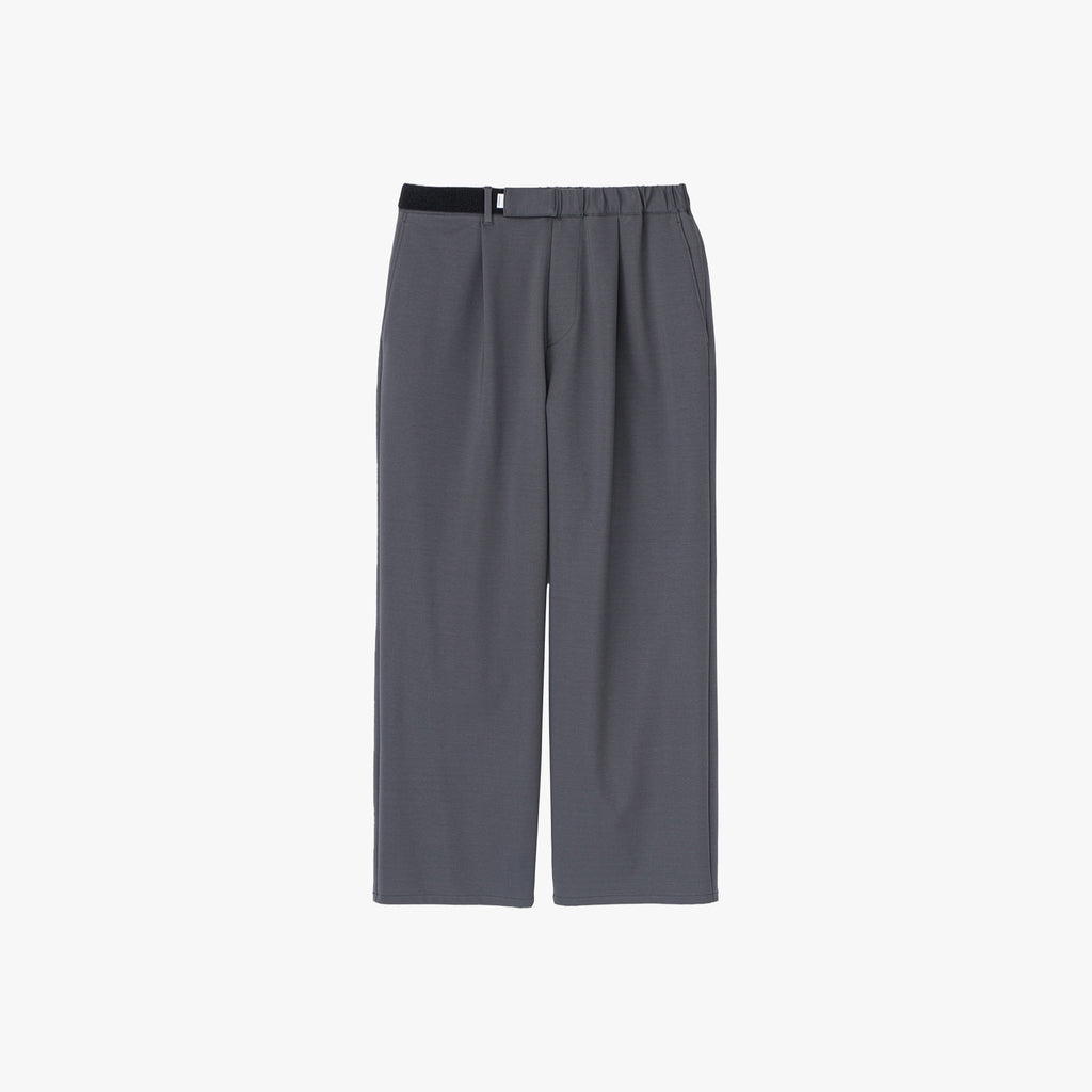 Scale Off Wool Wide Chef Pants [2 COLORS]