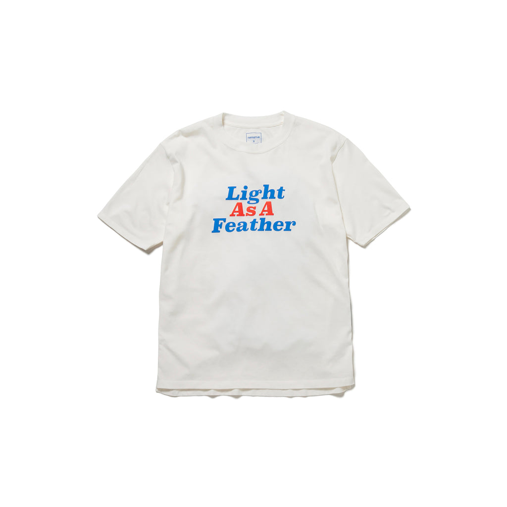 DWELLER S/S TEE "LIGHT AS A FEATHER" [2 COLORS]