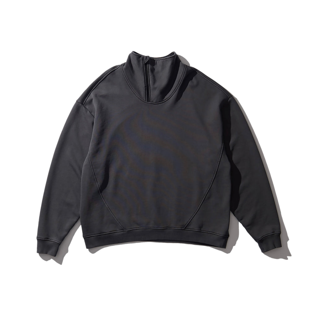 RESEARCHED ZIP UP PULLOVER / 16oz C.FLEECE