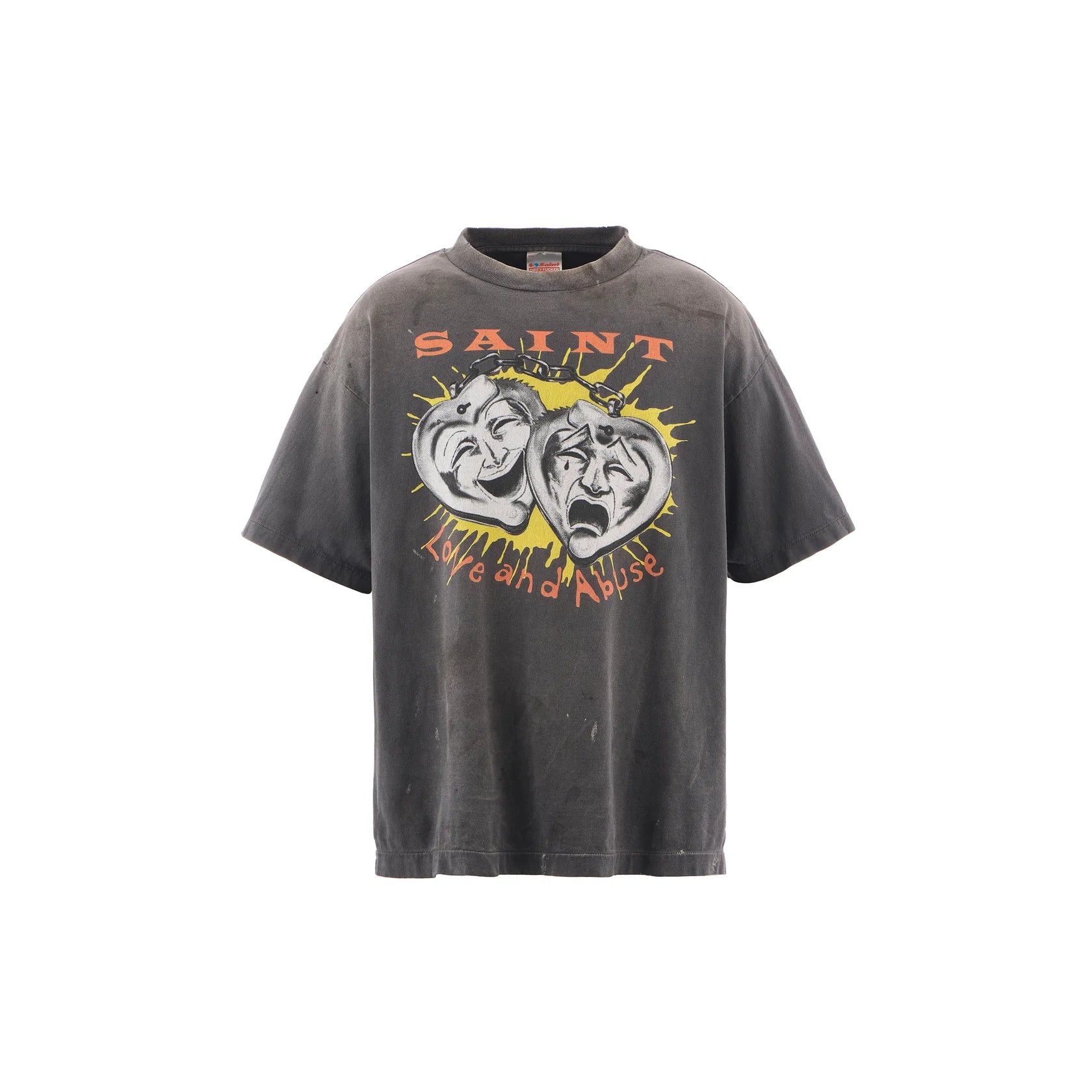 SM-HR1-0000-010/SS TEE/SAINT MASK/BLACK