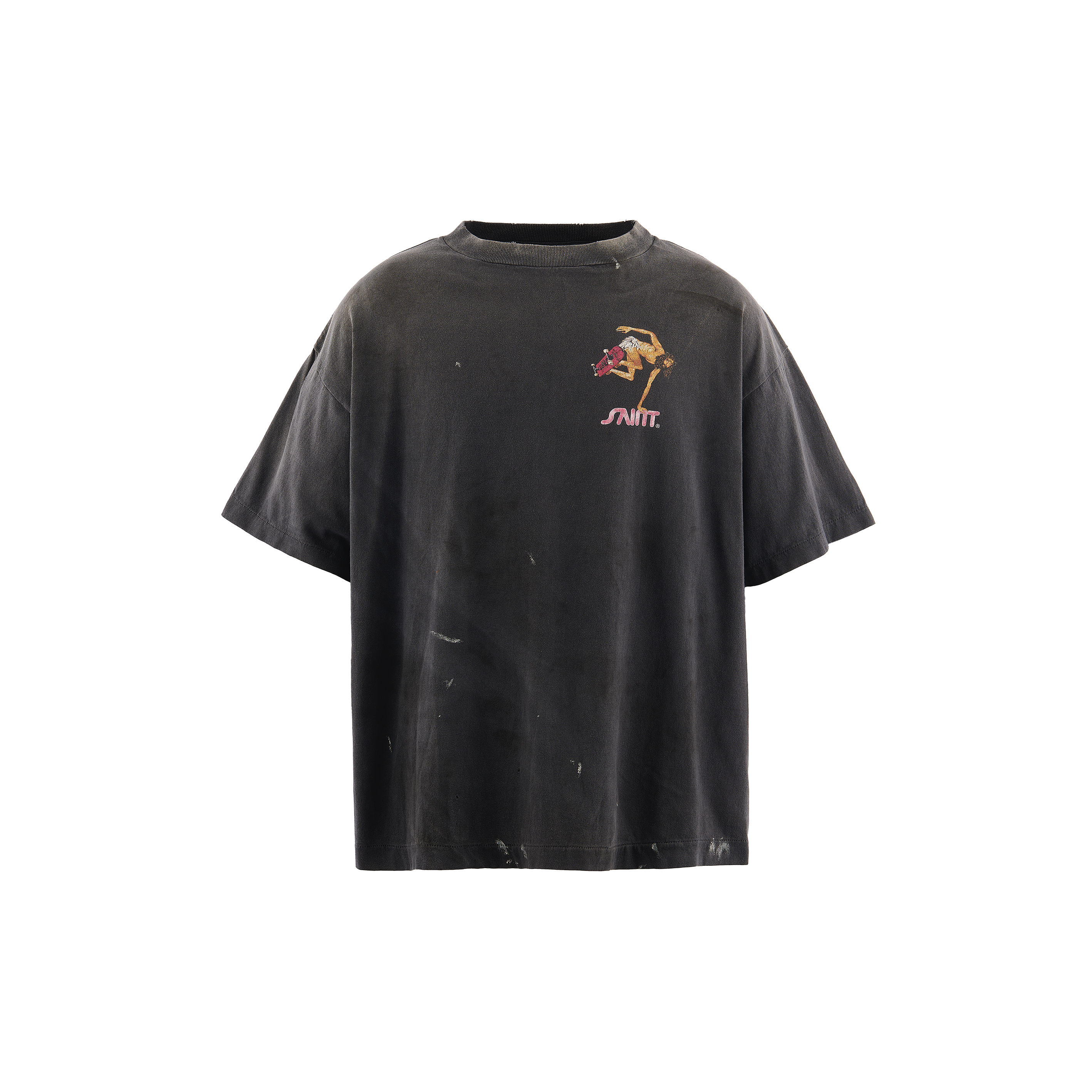 SM-MK8-0000-007/SS T-SHIRT/SKATE/BLACK
