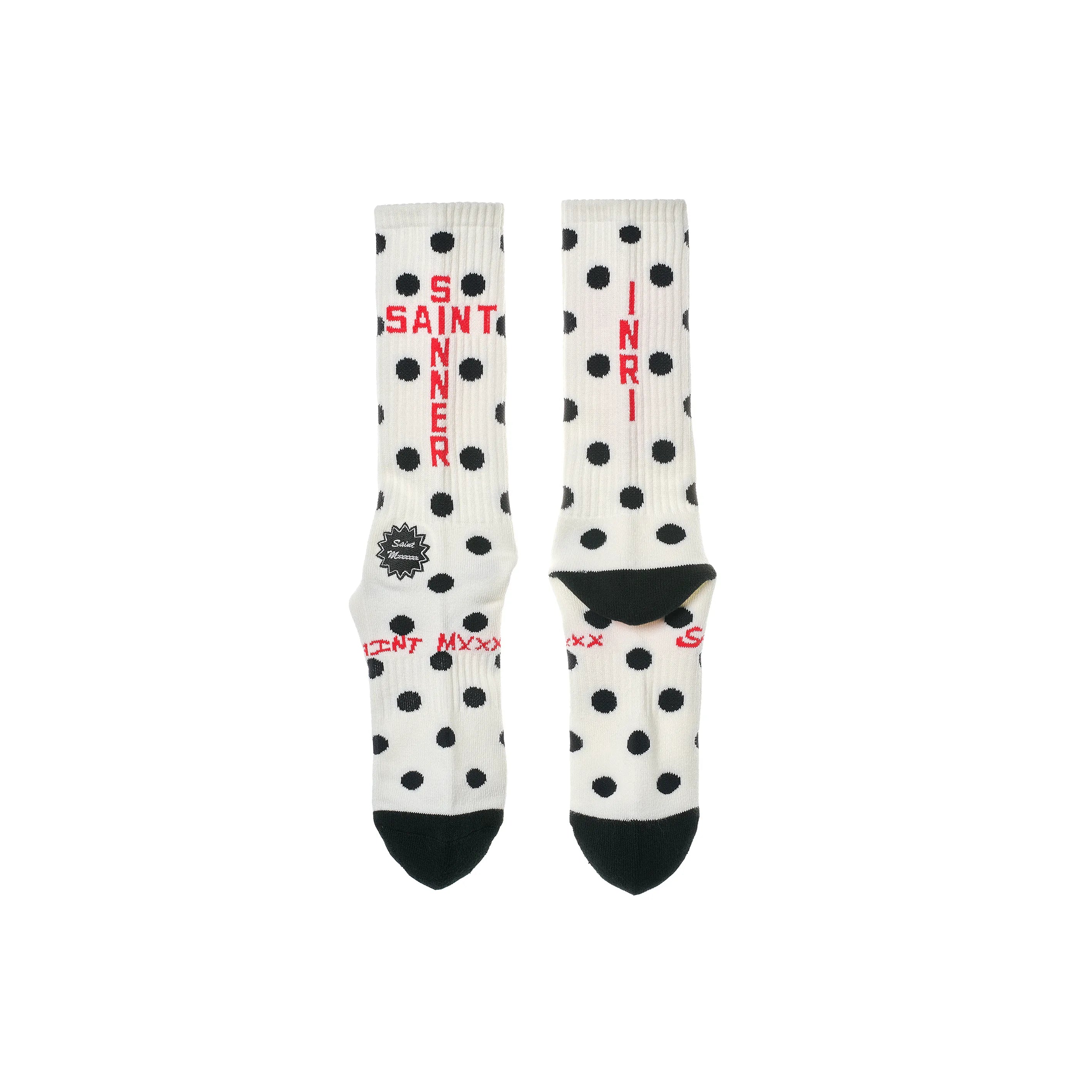 SM-MK8-0000-101/SOCKS/DOT/WHITE