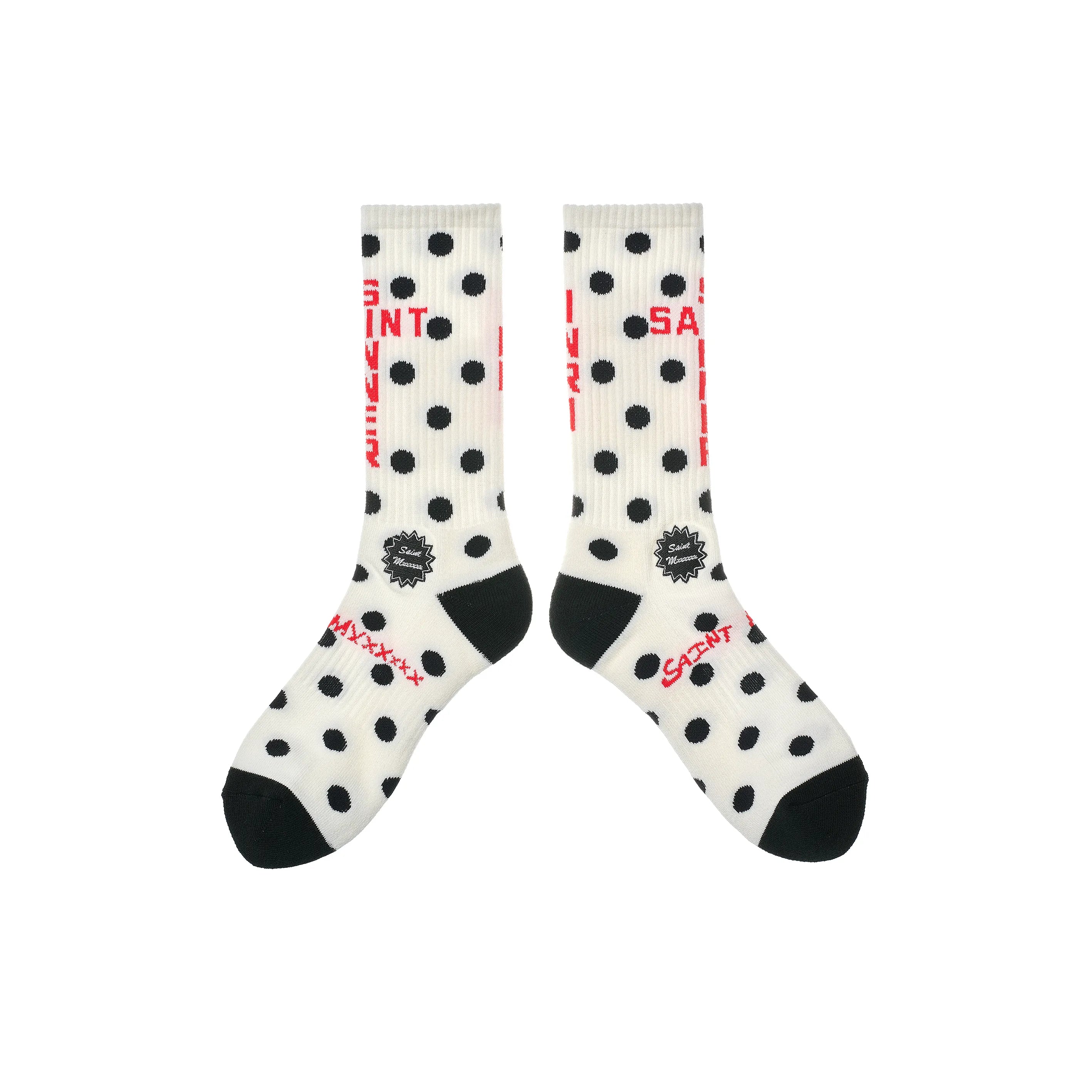 SM-MK8-0000-101/SOCKS/DOT/WHITE