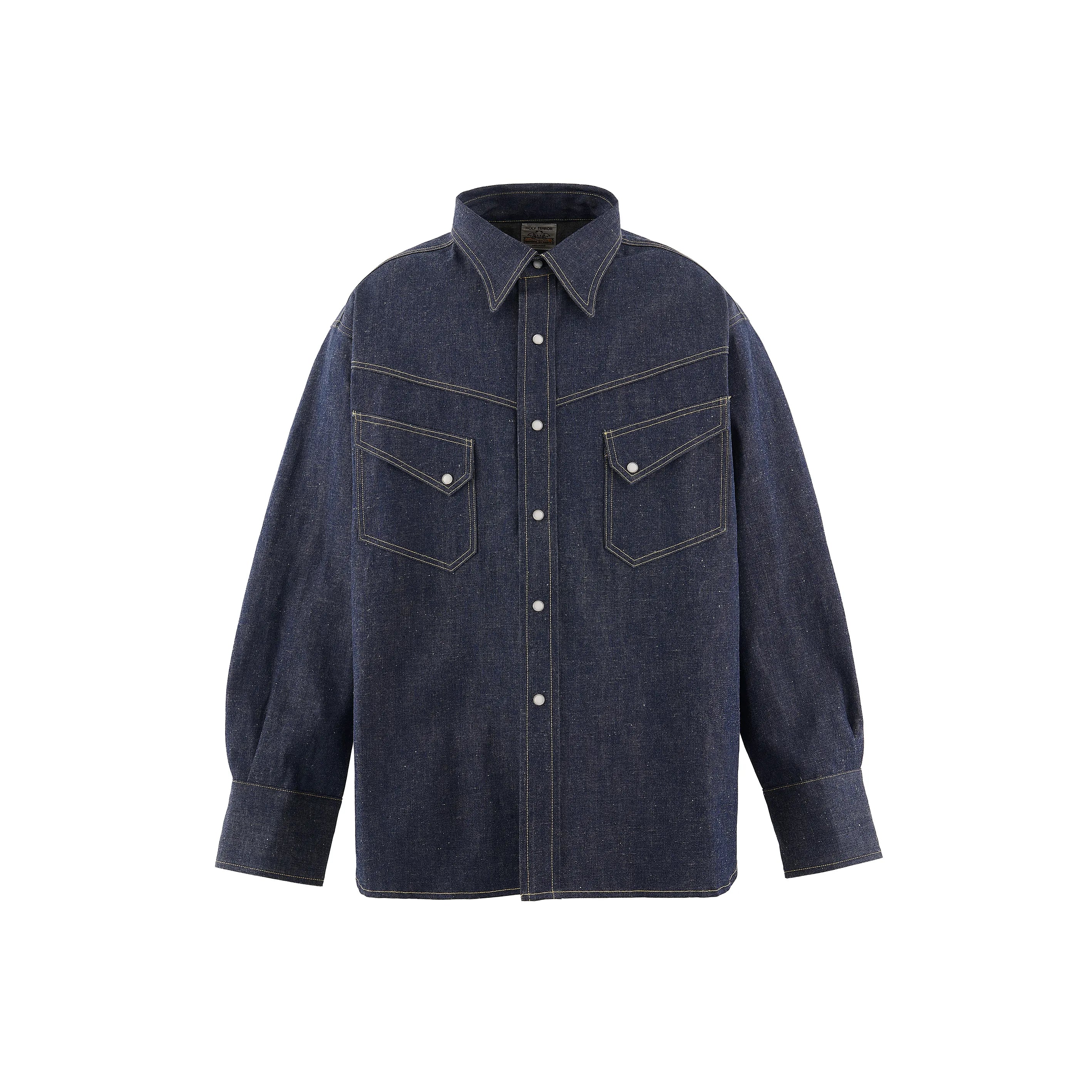 SM-MK8-0000-C43/BBJ_DENIM SHIRT/REGID/BLUE