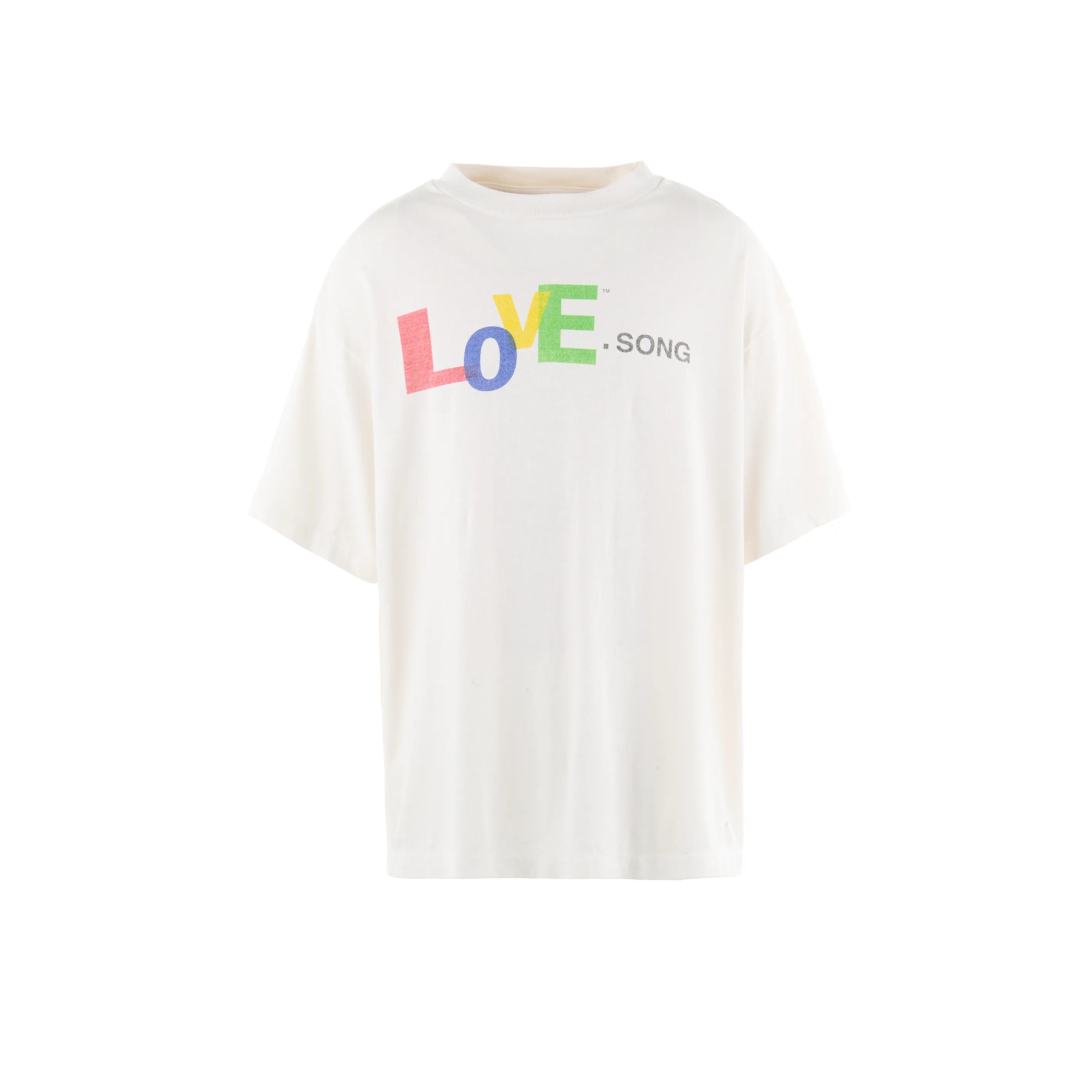 SM-HR8-0000-019/SS TEE/LOVE SONG/WHITE